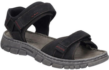 Josef Seibel Brendan 01 schwarz Sandale