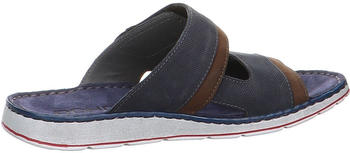 Rohde Sandalette blau flacher Absatz
