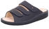 Finn Comfort Korfu Herren Pantolette blau navy Rabo Glattleder