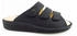 Finn Comfort Korfu Herren Pantolette blau navy Rabo Glattleder