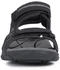 Geox UOMO SANDAL STRADA Sandale schwarz grau