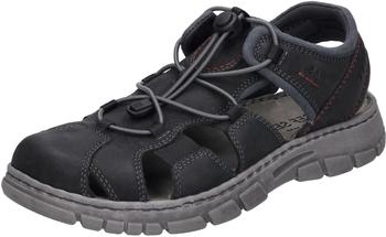 Josef Seibel Geschlossene Sandalen Brendan 05 schwarz-Kombi