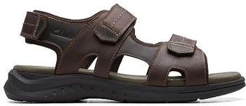 Clarks Walkford Walk Sandal dunkelbraun
