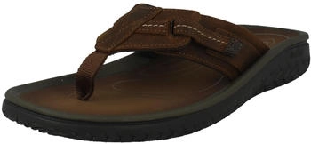 Clarks Verstellbare Zehenstegsandalen Wesley Sonne