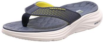 Skechers Vapor-Schaum-Sandale marineblau gelb