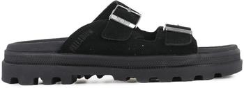 Palladium Dunelite Riviera Wildledersandalen schwarz