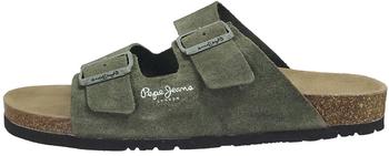 Pepe Jeans Pantoffeln Bio m suede grün