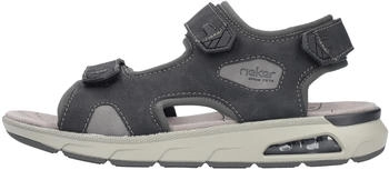 Rieker Sandalen schwarz vulcano cenere