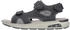 Rieker Sandalen schwarz vulcano cenere