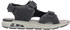 Rieker Sandalen schwarz vulcano cenere