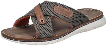 Rieker Pantolette 21340 grün schwarz
