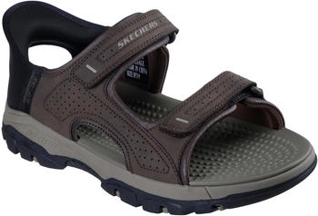 Skechers TRESMEN Reece Sportsandale chocolate – Skechers TRESMEN Reece Sportsandale chocolate – Anpassbare Passform durch durchdachtes Verschlusssystem