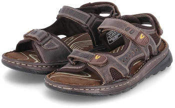 Camel Active Outdoor Sandalen braun glattleder
