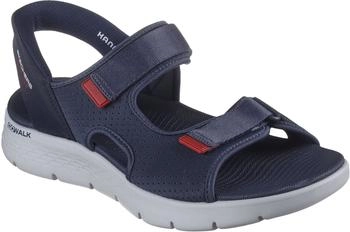 Skechers GO WALK Flex SD - Easy Entry navy/red
