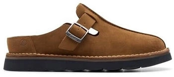 Clarks Solsbury Mule brown suede