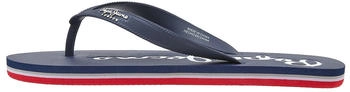 Pepe Jeans Beach Bay Basic Flip-Flops dunkelblau rot weiß