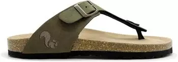 thies Eco Bio Thong Sandal Vegan Sandal khaki