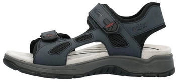 Rieker Trekking Sandal blau/blutrot/schwarz