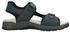 Rieker Trekking Sandal blau/blutrot/schwarz