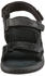 MUSTANG Trekking Sandal, Summer Shoe, Hook and Loop Shoe with Soft Insole schwarz