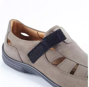 Jomos Velcro Sandal Aircomfort Nubuck Leather