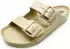 thies Ecofoam Sandal made from recycled EVA gelbmeliert