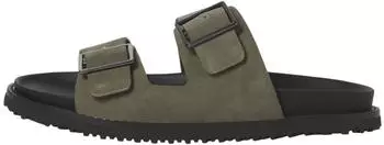 Jack & Jones Jfwvenice Leather Sandal grün