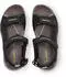 Salamander Trekking Sandal with Footbed schwarz