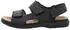 Rieker Deep Footbed Sandals schwarz
