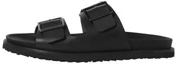 Jack & Jones Jfwvenice Leather Sandal schwarz