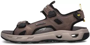 Salamander Trekking Sandal with Footbed braun/schoko