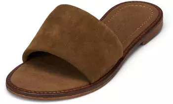 Marc O'Polo Sandale aus hochwertigem Rindleder dark brown