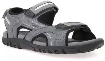 Geox UOMO SANDAL STRADA (57915611) stone/hellgrau