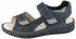 Finn Comfort Skiathos dunkelbraun/blau