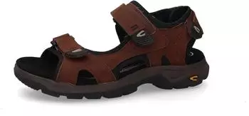 Camel Active Trekking Sandal with Velcro Closure cafe