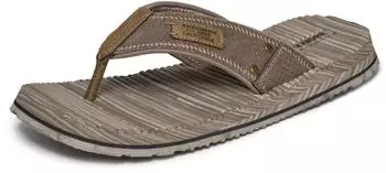 Skechers Canvas Thong Sandal braun