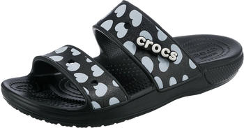 Crocs Classic Crocs Sandal heart print/black