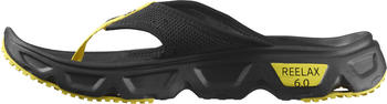 Salomon REELAX BREAK 6.0 Sandals black/yellow