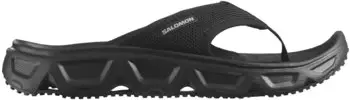 Salomon REELAX BREAK 6.0 Sandals black/black/alloy – Salomon REELAX BREAK 6.0 Sandals black/black/alloy: Komfort und Stil vereint