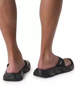 Salomon REELAX BREAK 6.0 Sandals black/black/alloy – Hochwertige Materialien für maximalen Komfort