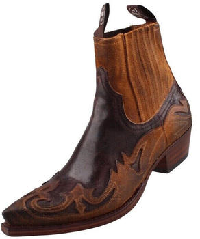 Sendra Boots braun 4660-Serraje Camello Leder Western
