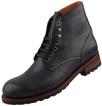 Sendra Boots Leder schwarz