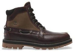 Timberland Britton Road 7-Eye Moc Toe Boot burgundy full/grain