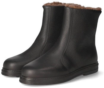 Jomos Stiefeletten Glattleder schwarz