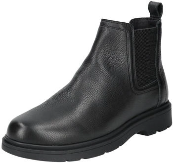 Geox Stiefelette Echtleder Textil Slip-On