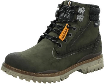 Dockers by Gerli Schn&uuml;rboots '47LY001' oliv schwarz