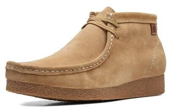 Clarks Shacre Boot Chukka-Stiefel dunkelgrau Wildleder