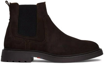 Tommy Hilfiger HILFIGER COMFORT LWT SUEDE CHEL Herren Stiefel braun