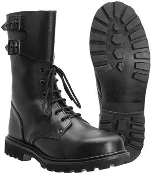 Mil Tec Franz&ouml;sische Kampfstiefel Act Leather Schnallen