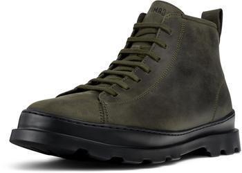 Camper Brutus dunkelgrüne Lederstiefeletten K300444-008